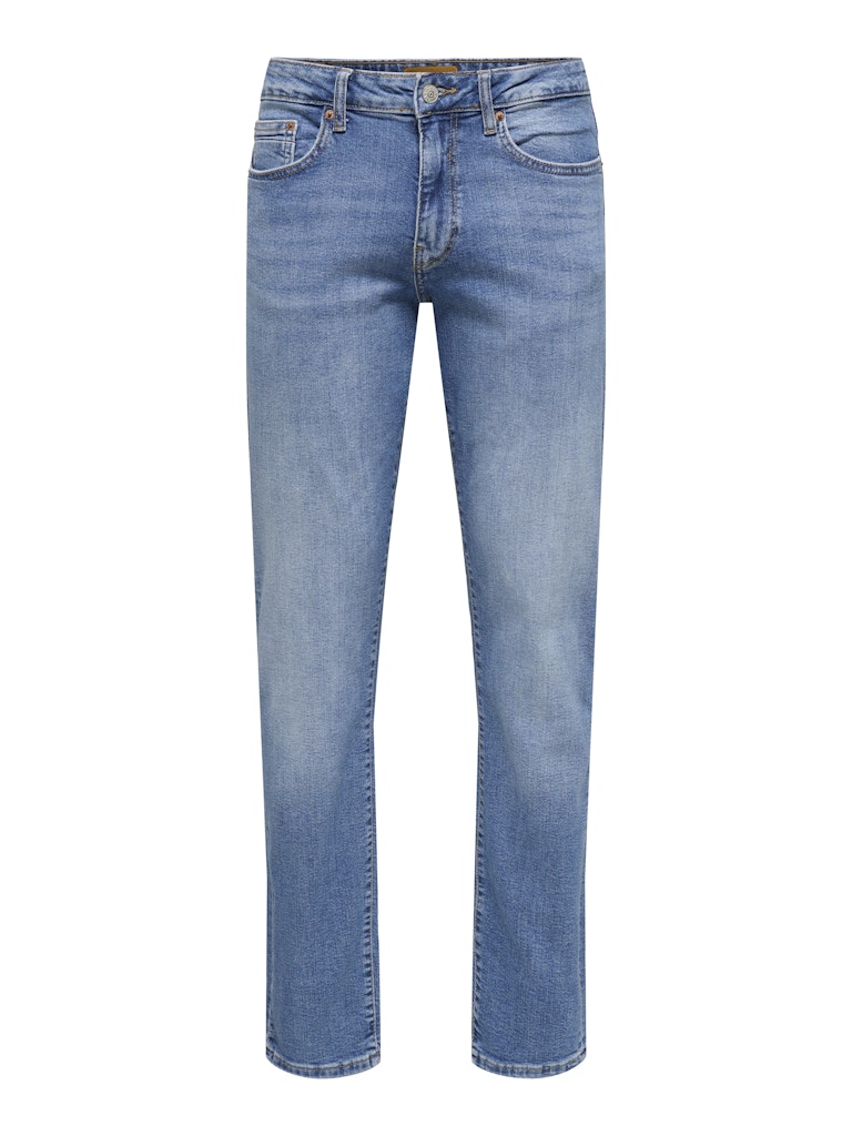 ONLY & SONS Weft jeans regular fit – heren - Blue Denim - L34