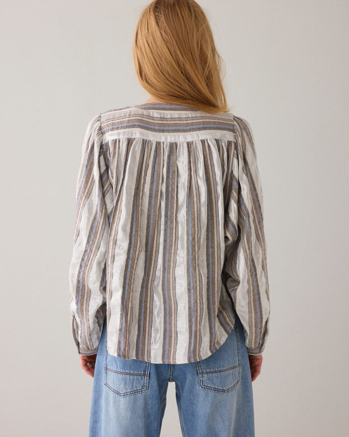 Summum blouse l/m ecru dessin – dames