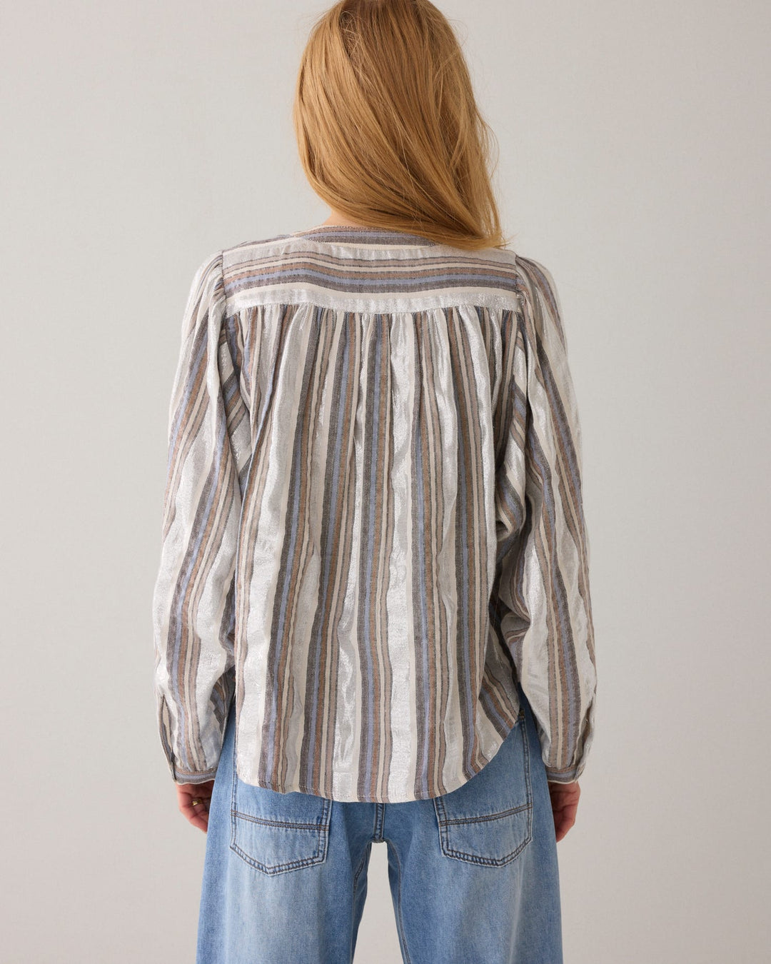 Summum 2S3416-12422 blouse l/m ecru dessin – dames