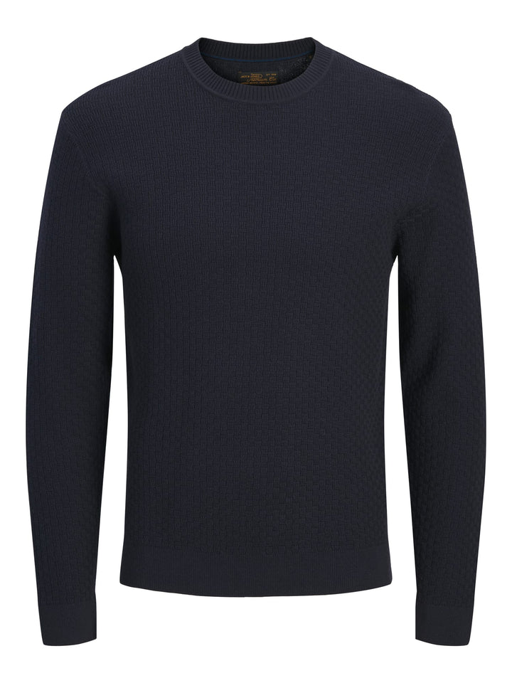 Jack &amp; Jones 12305682 Stanley trui heren navy