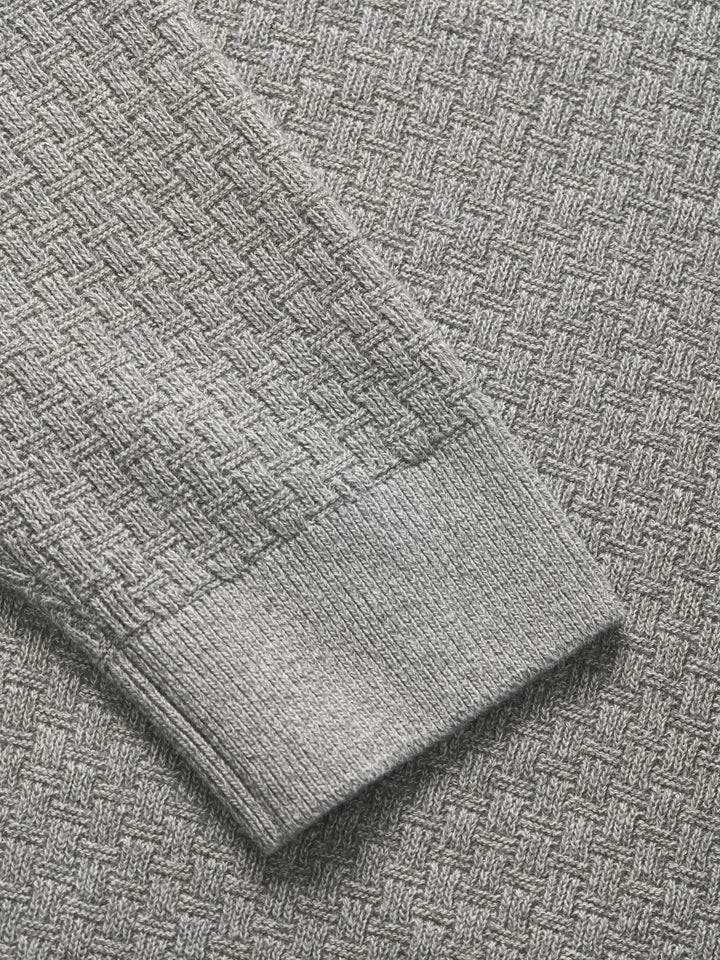 Jack &amp; Jones 12305682 stanley trui heren grijs melee