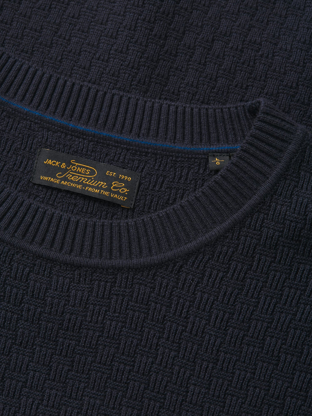Jack & Jones 12305682 Stanley trui heren navy
