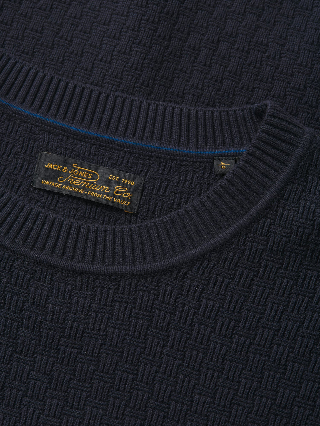 Jack &amp; Jones 12305682 Stanley trui heren navy