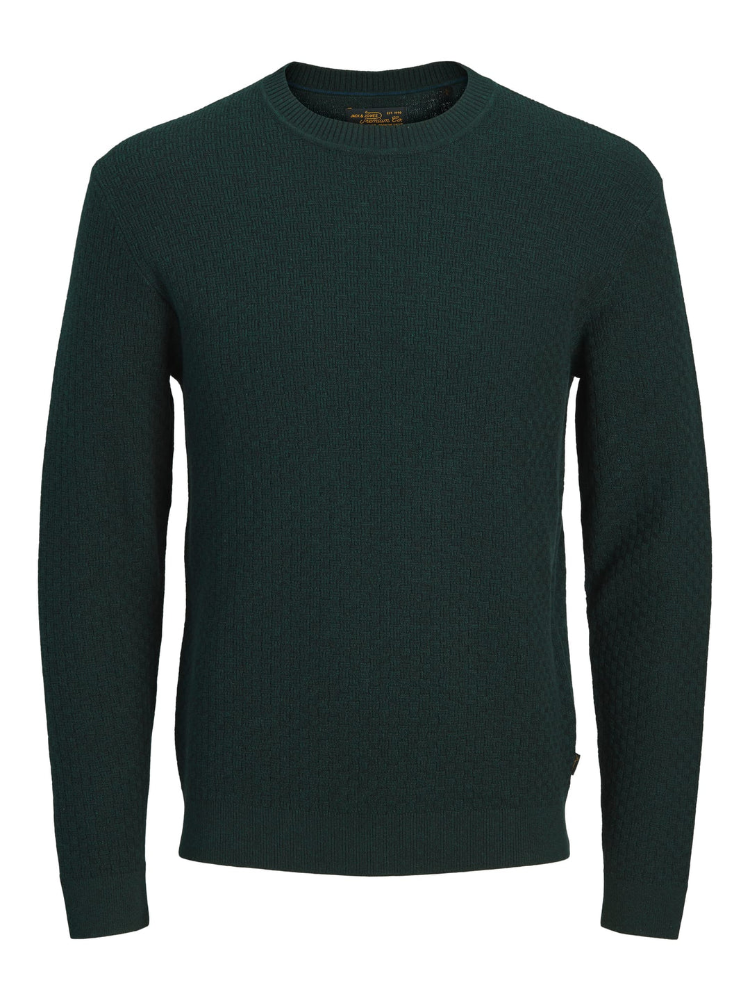 Jack &amp; Jones 12305682 Stanley trui heren petrol blauw