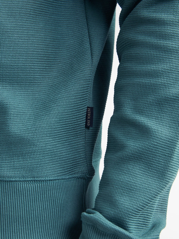 Petrol men M-1060-SWR317 sweater oud groen – heren