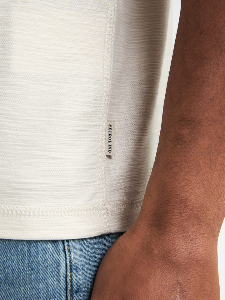 Petrol men M-1060-TSR610 t-shirt beige – heren