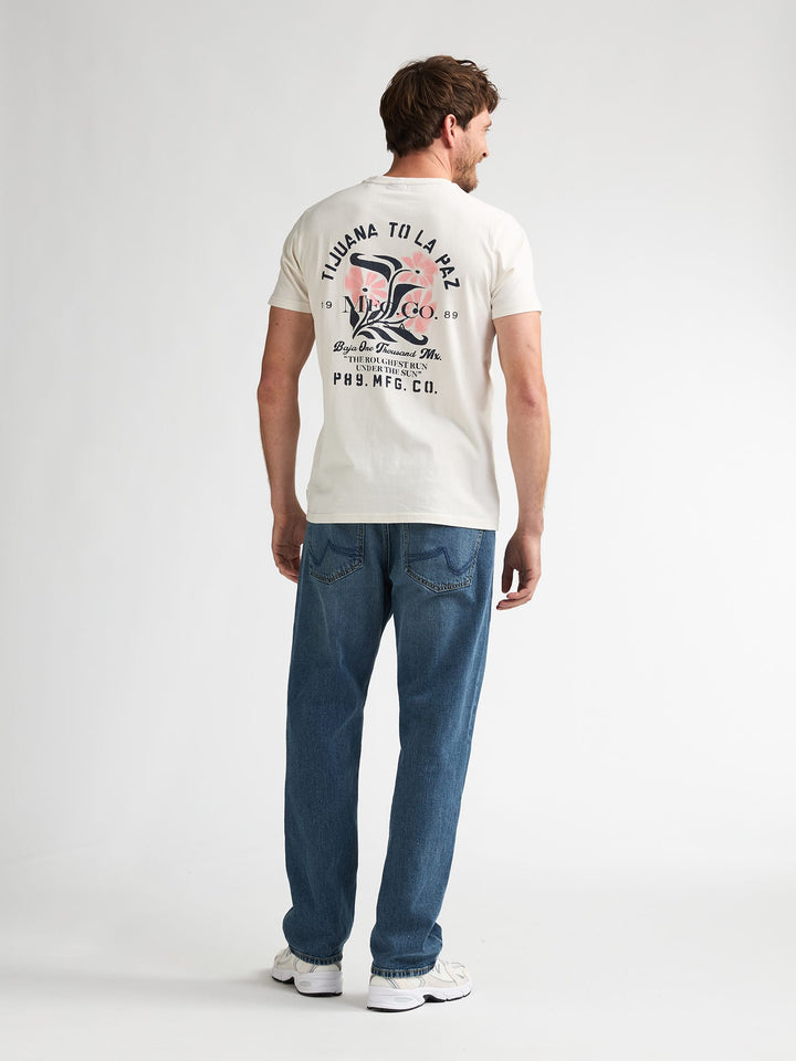 Petrol men M-1060-TSR625 t-shirt ecru – heren