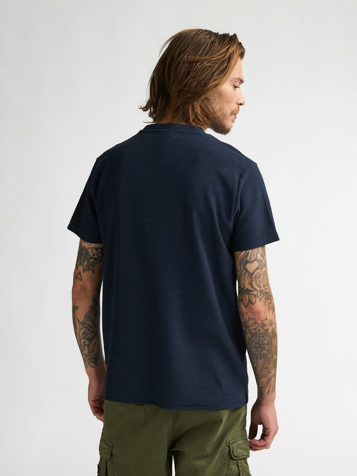 Petrol men M-1060-TSR634 t-shirt navy – heren