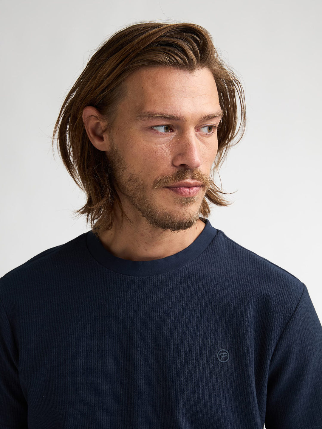 Petrol men M-1060-TSR634 t-shirt navy – heren