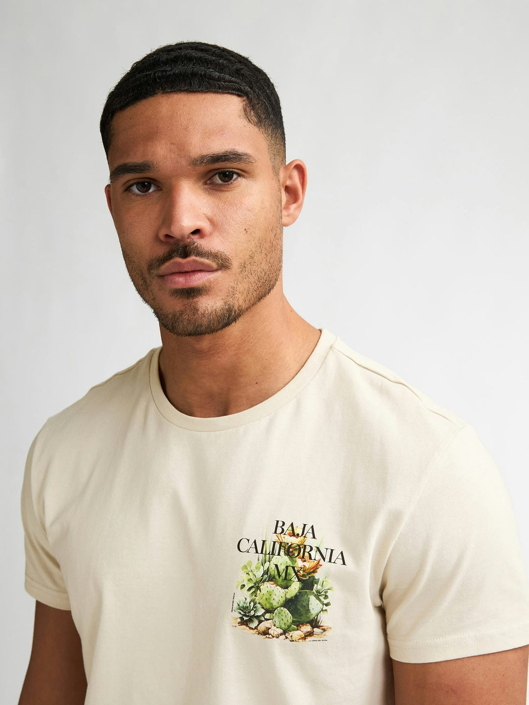Petrol men M-1060-TSR688 t-shirt beige – heren