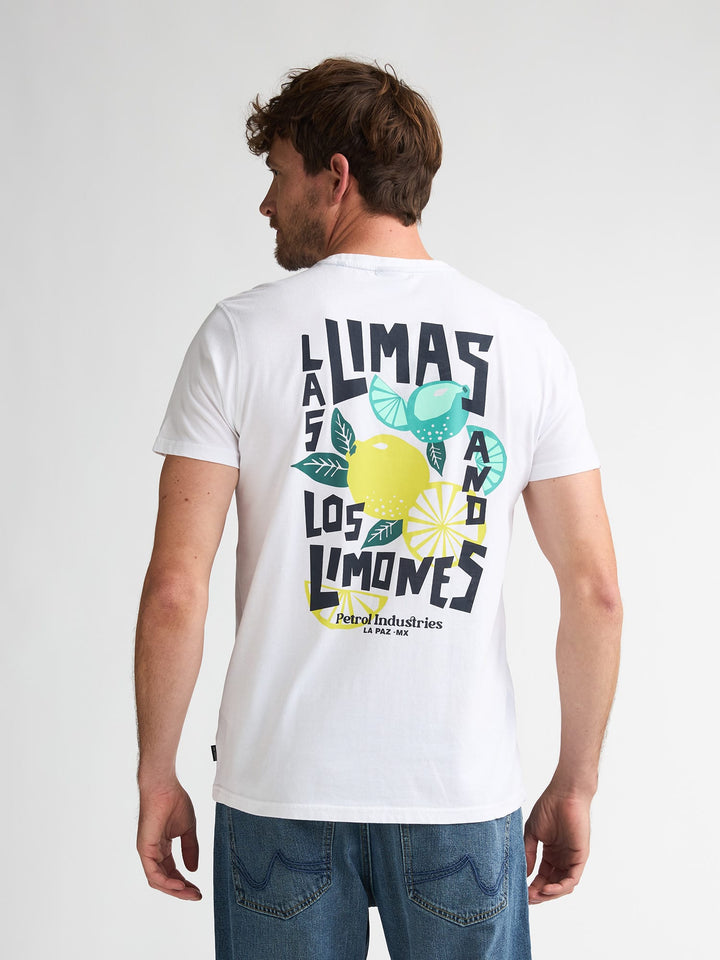 Petrol men M-2060-TSR629 t-shirt off-white – heren