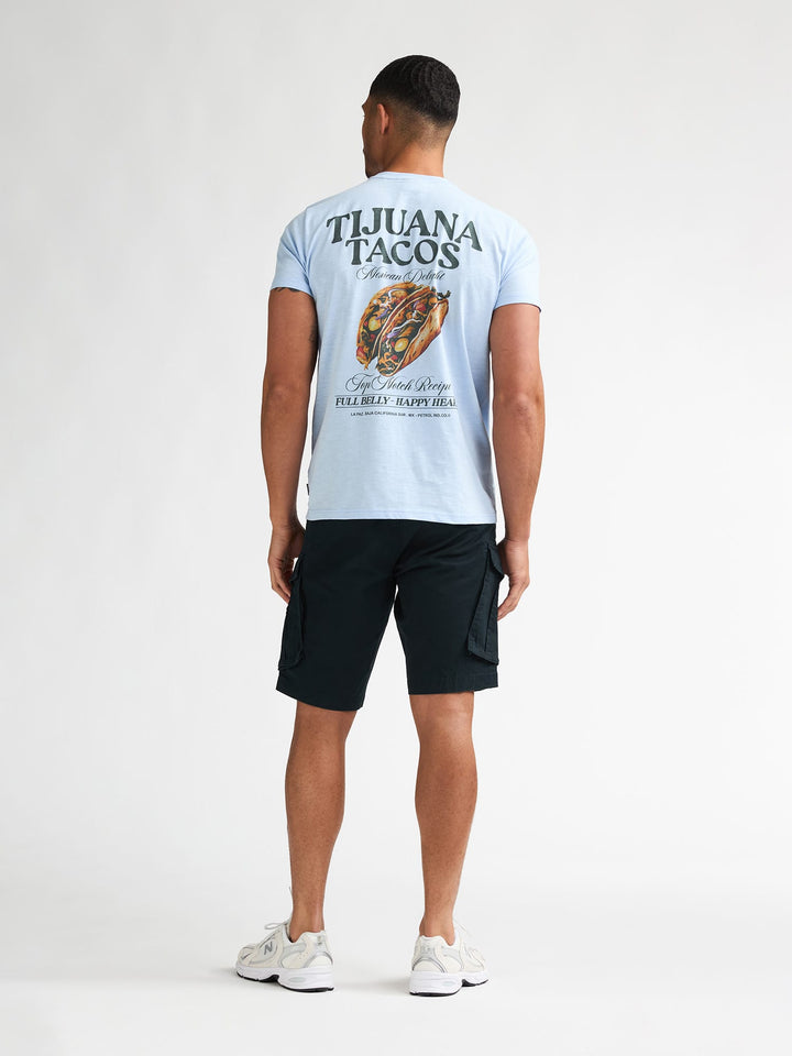 Petrol men M-2060-TSR647 lichtblauw T-shirt – heren