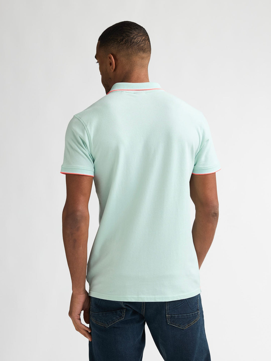 Petrol men M-ROS-POL003 polo mint – heren