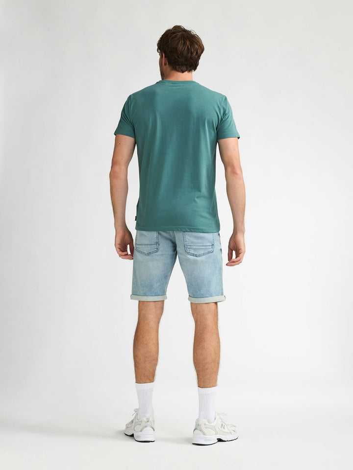 Petrol men denim shorts – heren - Blue Denim