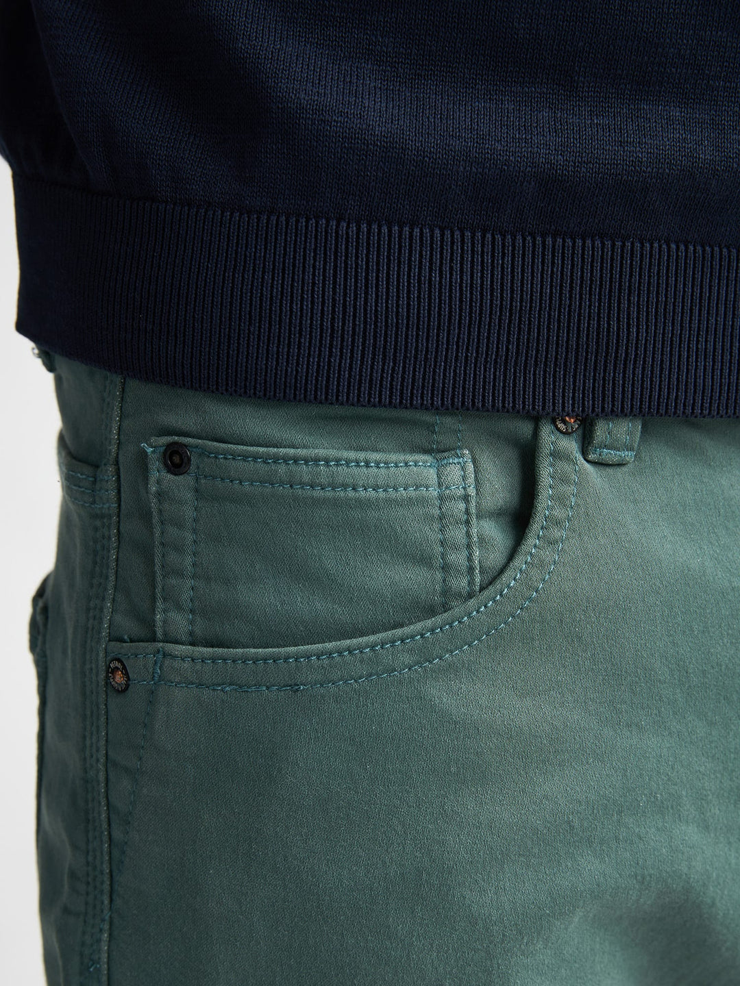 Petrol men M-ROS-SHO005 short oud groen – heren