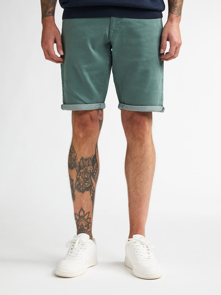 Petrol men M-ROS-SHO005 short oud groen – heren