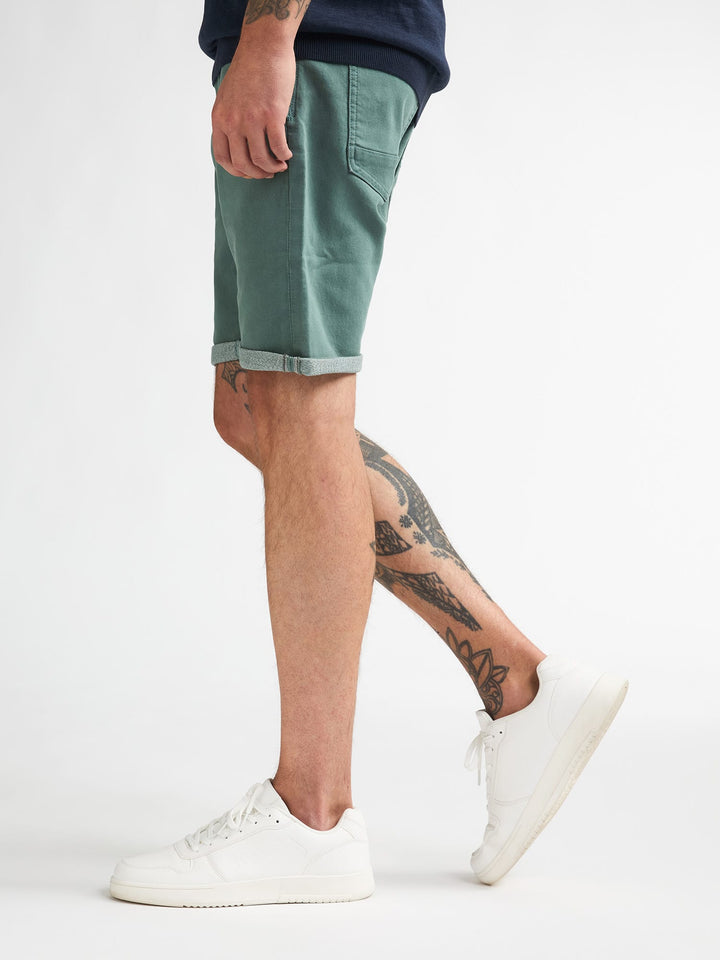 Petrol men M-ROS-SHO005 short oud groen – heren