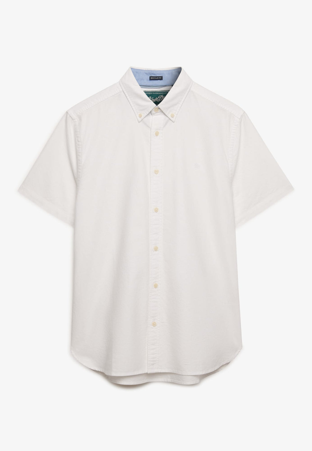 Superdry M4011101A overhemd k/m off-white – heren
