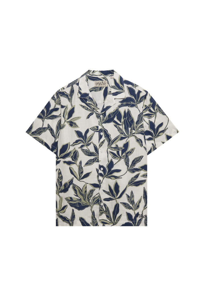 Superdry Cabana Poolside overhemd ecru dessin – heren