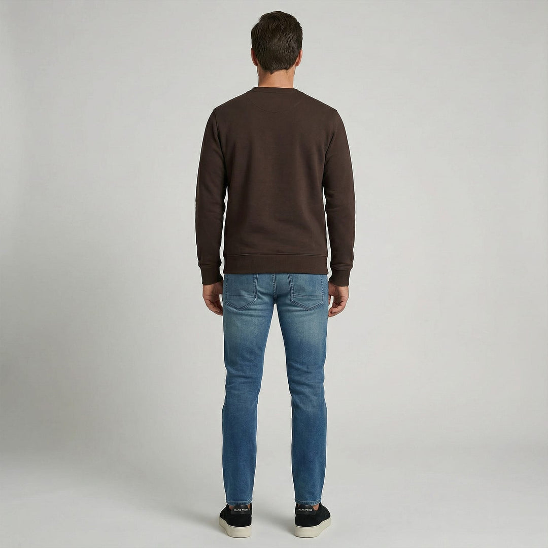 Cars men YLONO 60697 sweater heren bruin