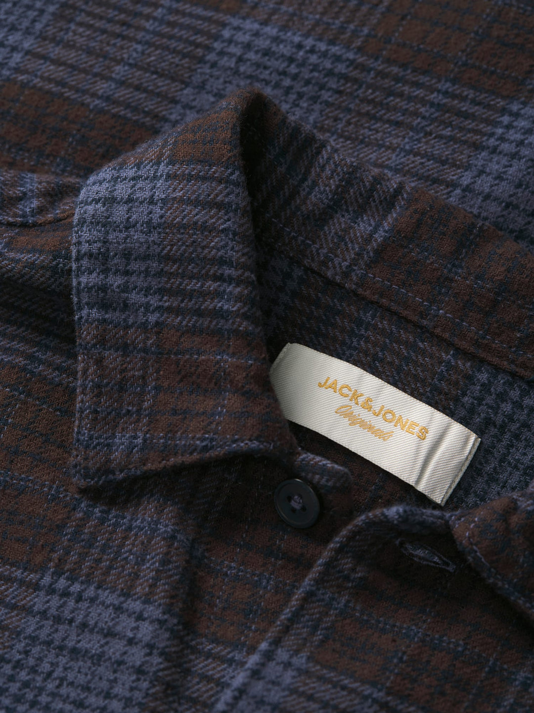 Jack &amp; Jones 12301093 Frediriksberg overhemd grijs dessin – heren