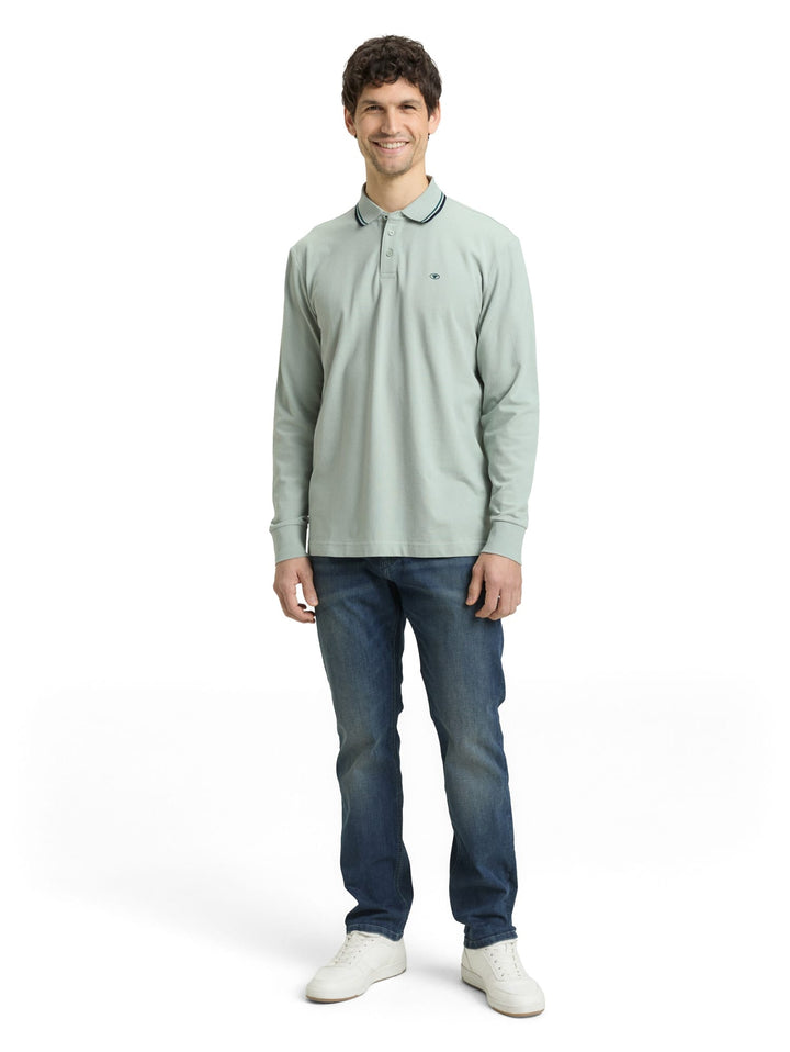 Tom Tailor polo k/m mint – heren