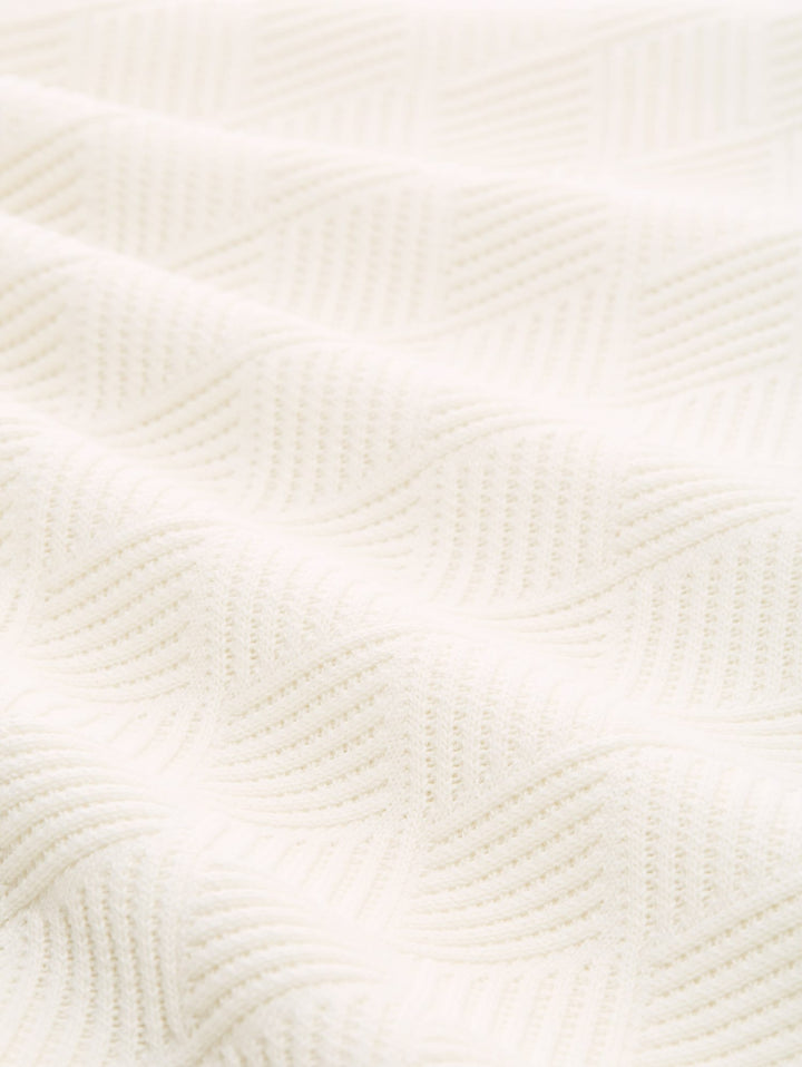 Tom Tailor polo k/m heren off-white