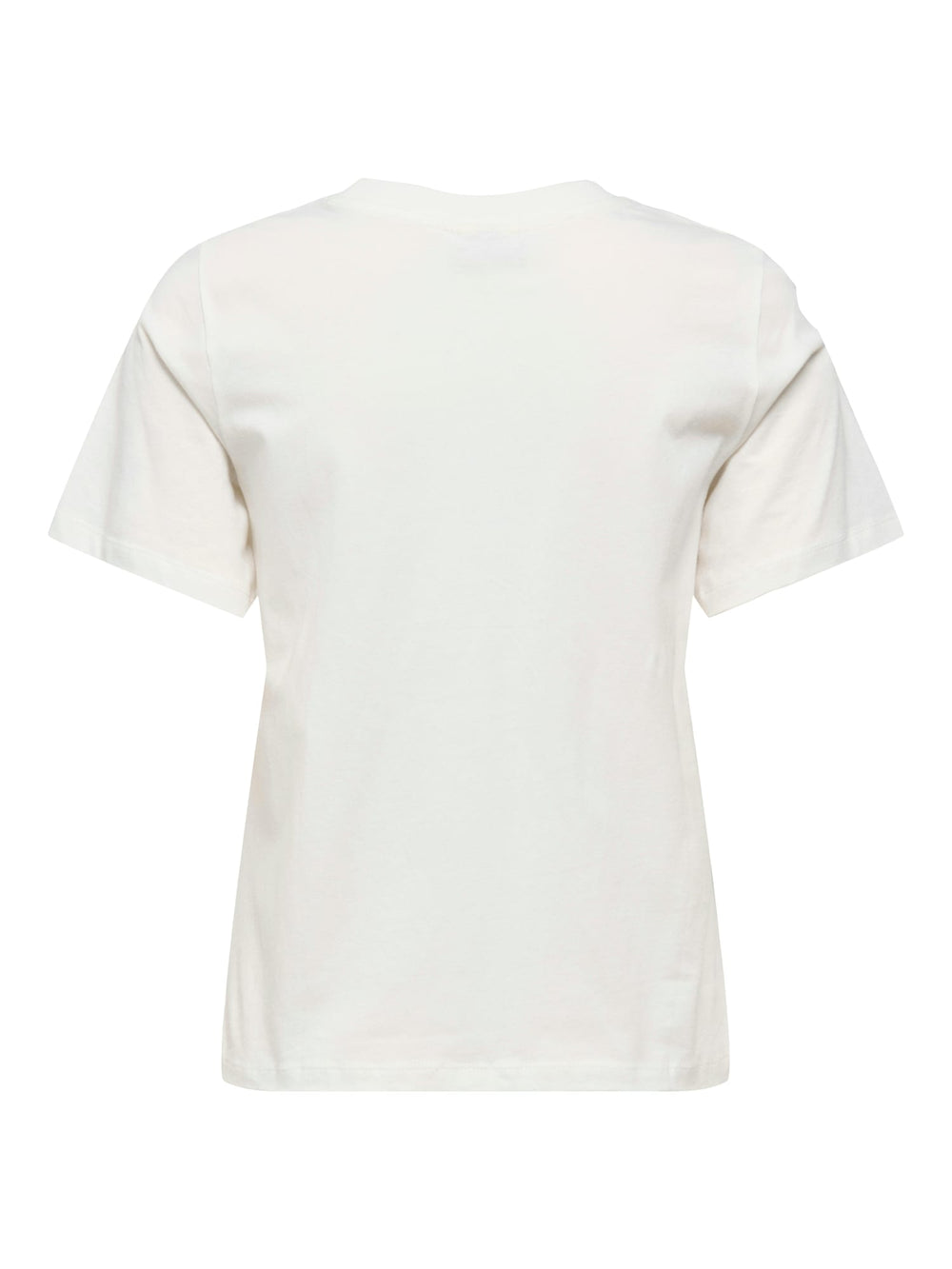 Jacqueline de Yong JDYMAY PISA S/S PRINT TOP – dames t-shirt - Off-white