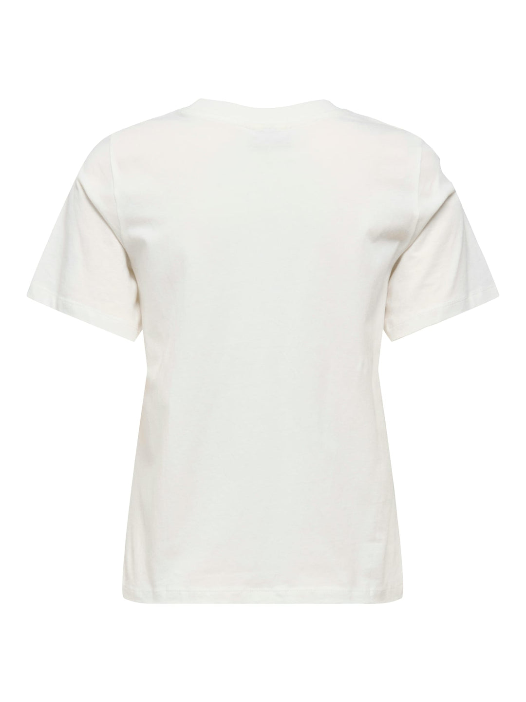 Jacqueline de Yong JDYMAY PISA S/S PRINT TOP – dames t-shirt - Off-white