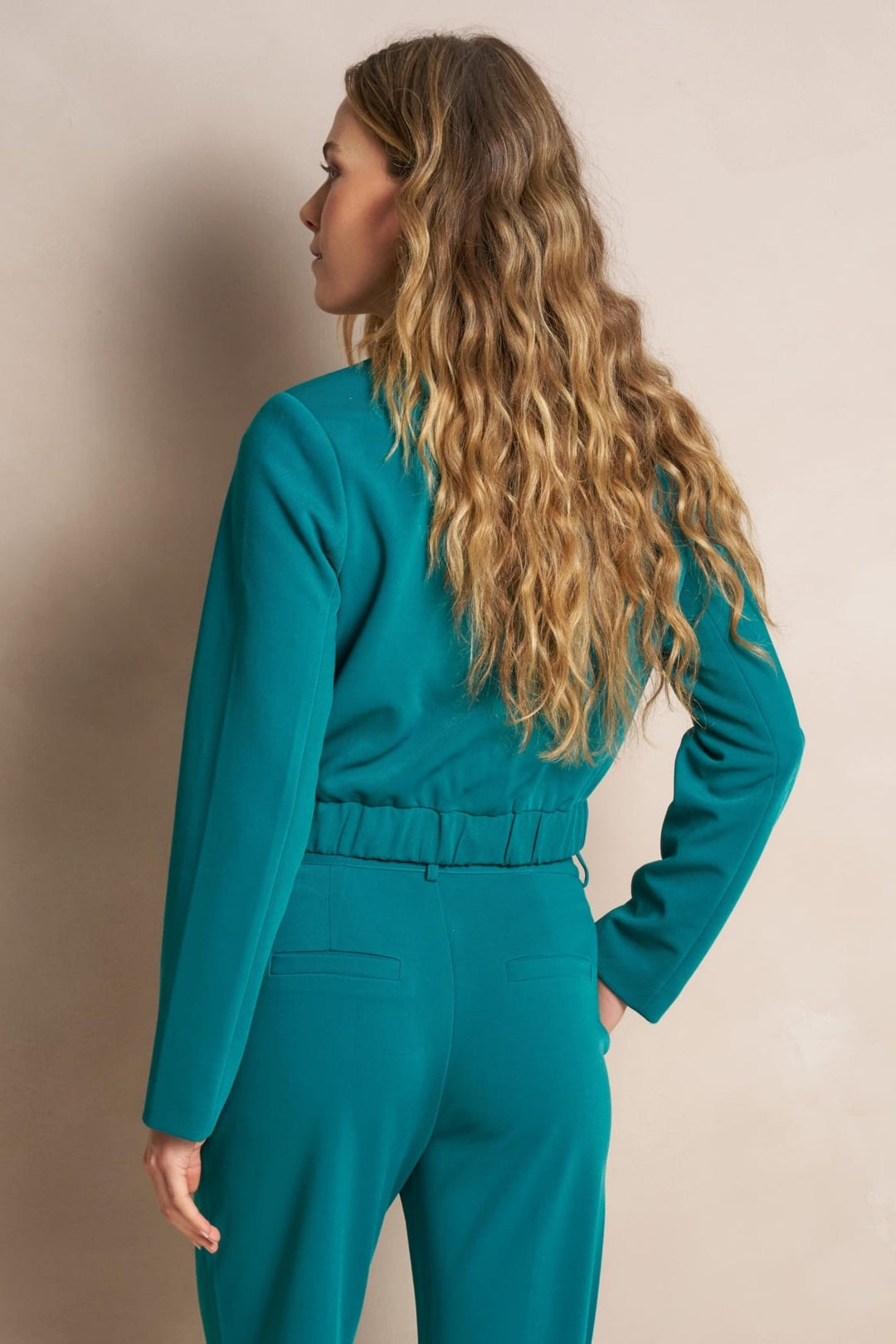 Lofty Manner Blazer Lucie - esmerald damesblazer