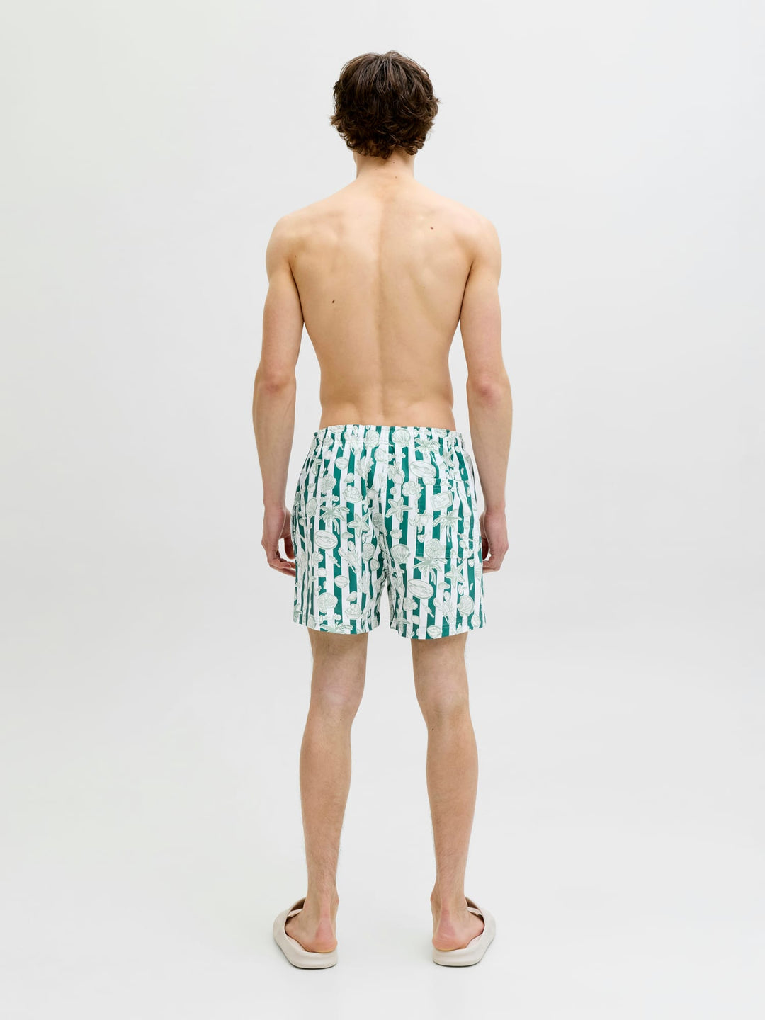 Jack & Jones zwembroek maui groen dessin – heren