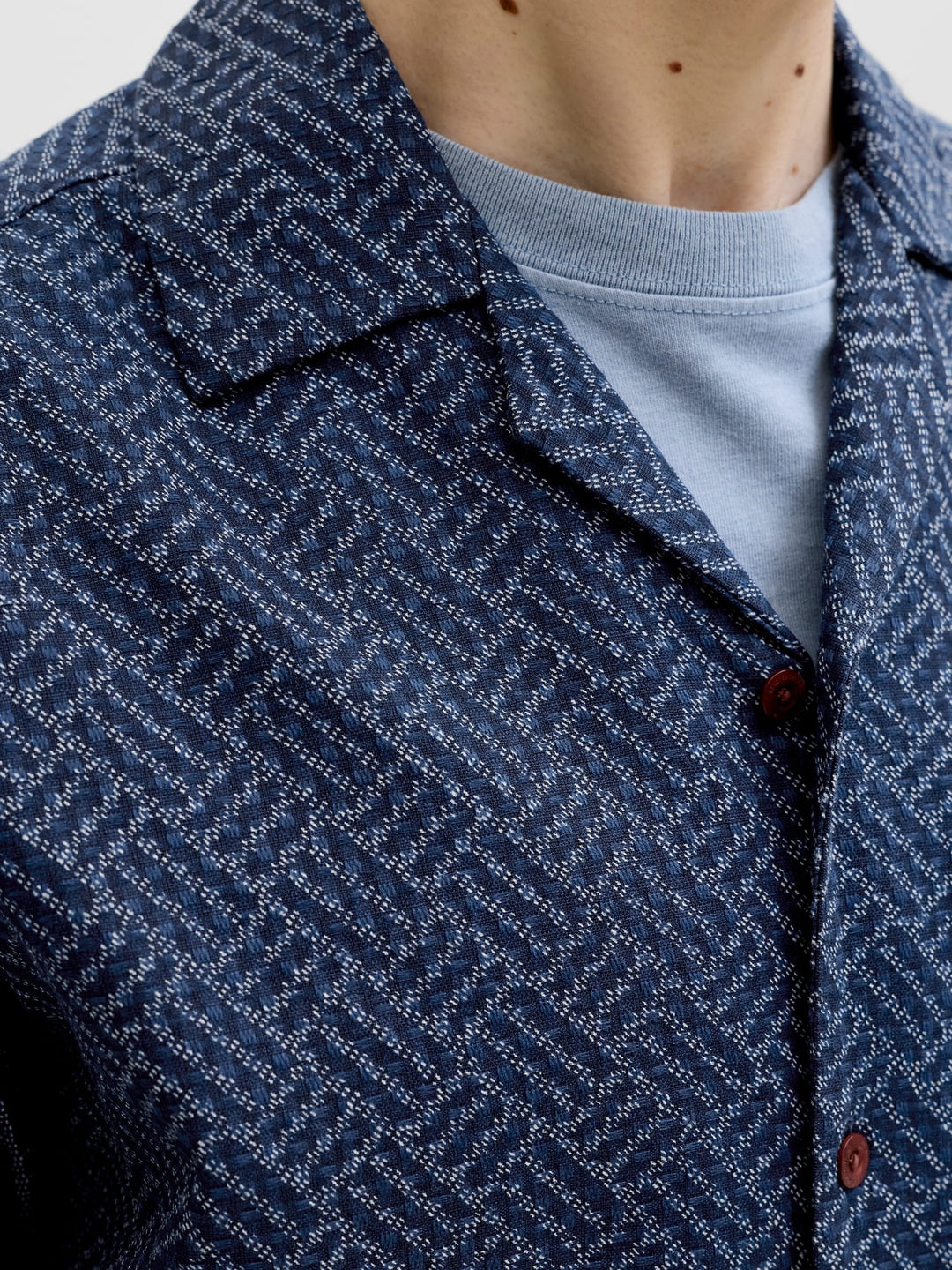 Jack & Jones Bluwinson overhemd – heren - Blauw Dessin