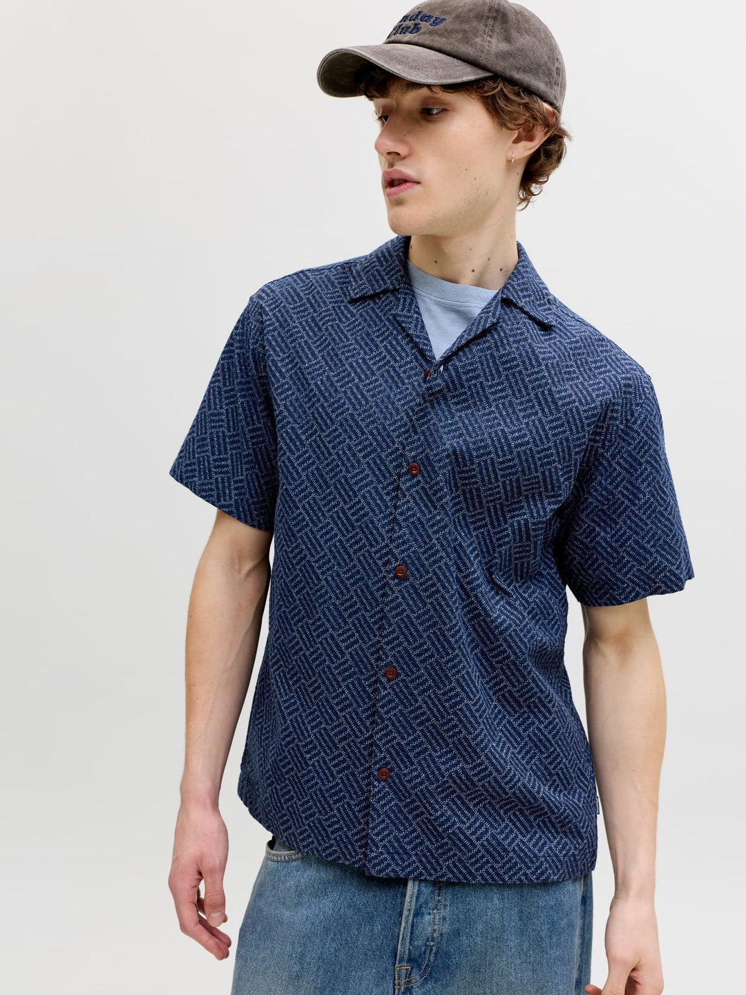 Jack & Jones Bluwinson overhemd – heren - Blauw Dessin