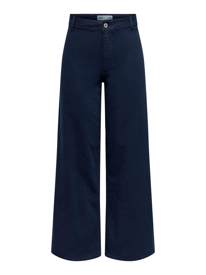 Jacqueline de Yong Iris lange broek navy – dames - L32