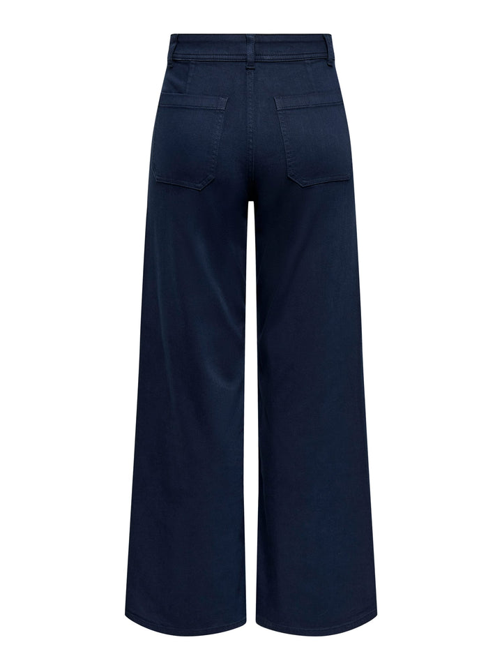 Jacqueline de Yong Iris lange broek navy – dames - L32