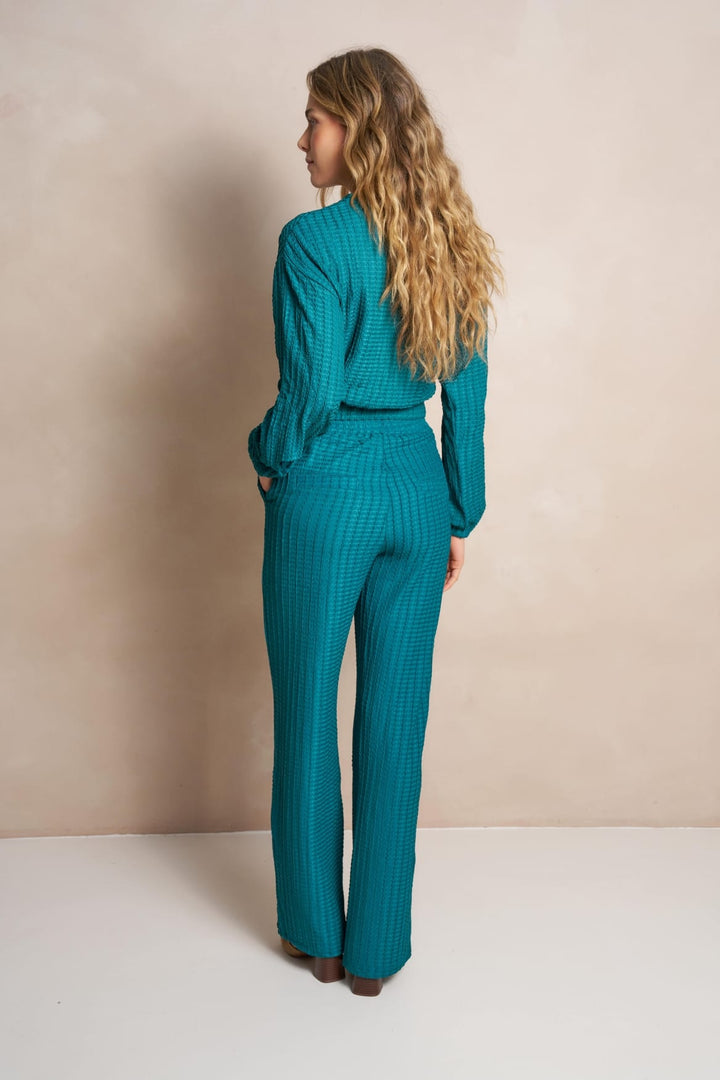 Lofty Manner Trouser Amaris - dames lange broek esmerald