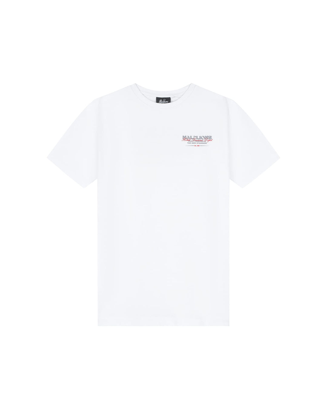Malelions Boys MJA30026027 t-shirt k/m wit