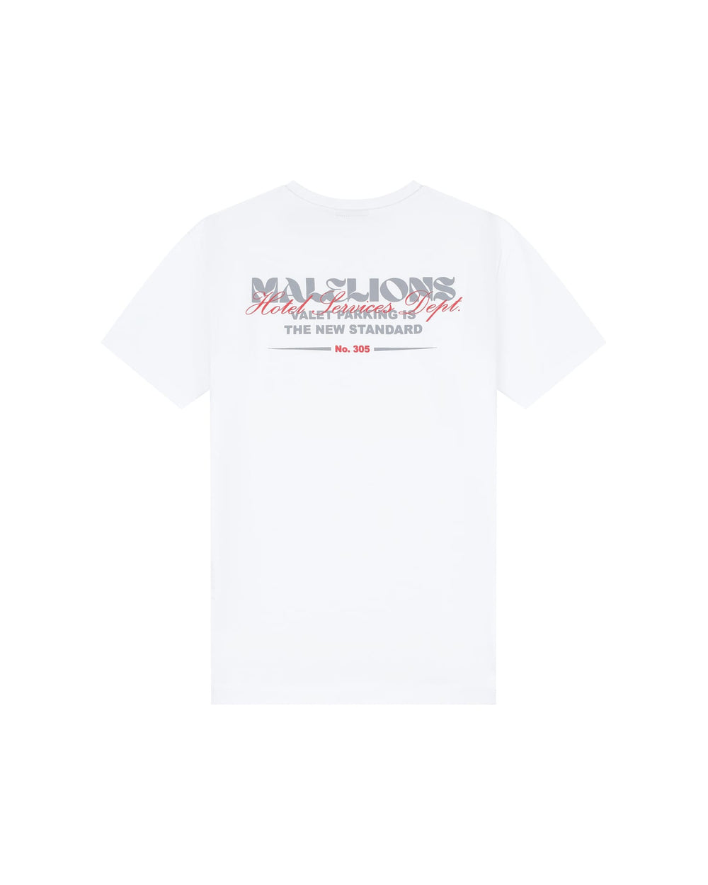 Malelions Boys T-shirt wit – jongens