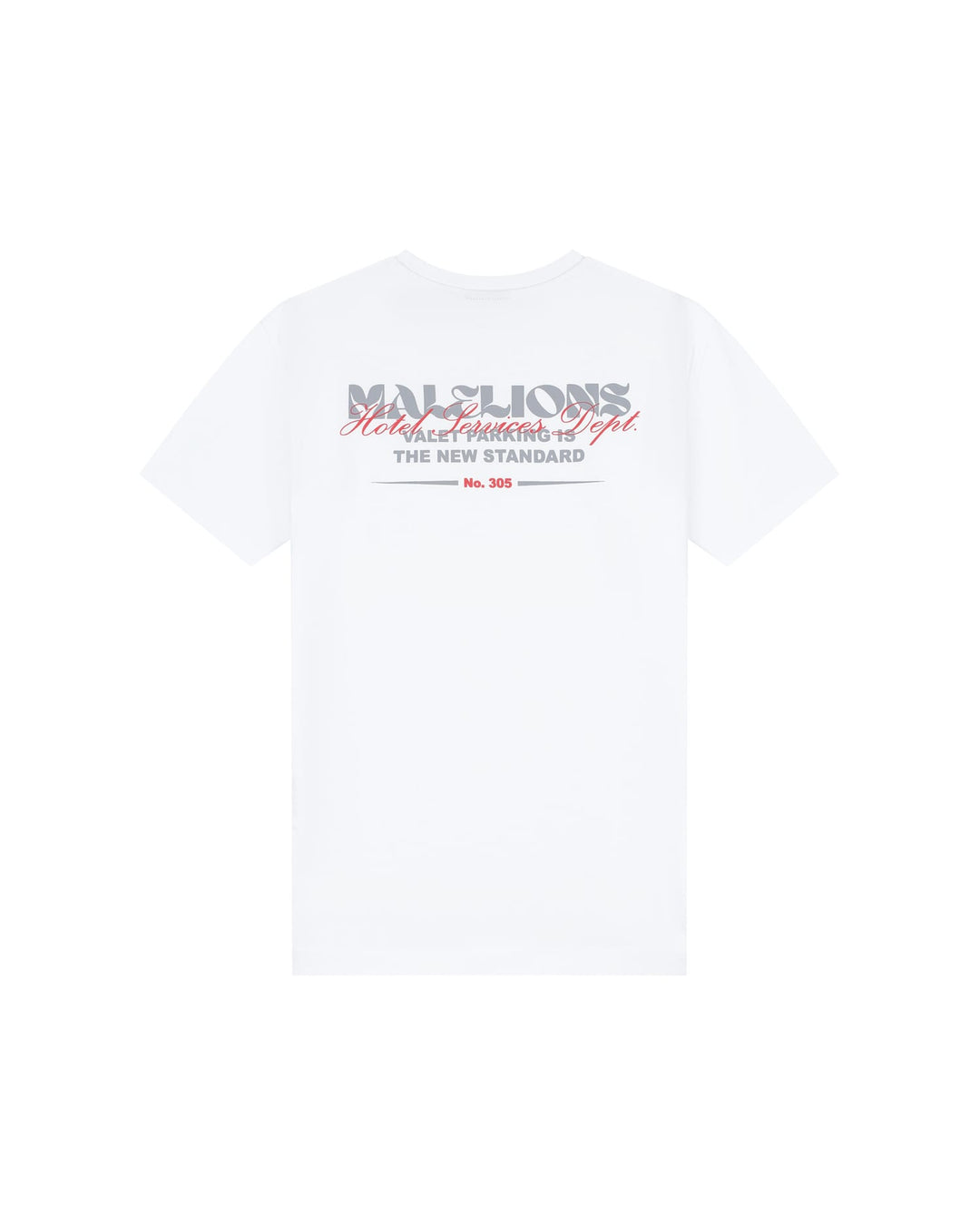 Malelions Boys T-shirt wit – jongens