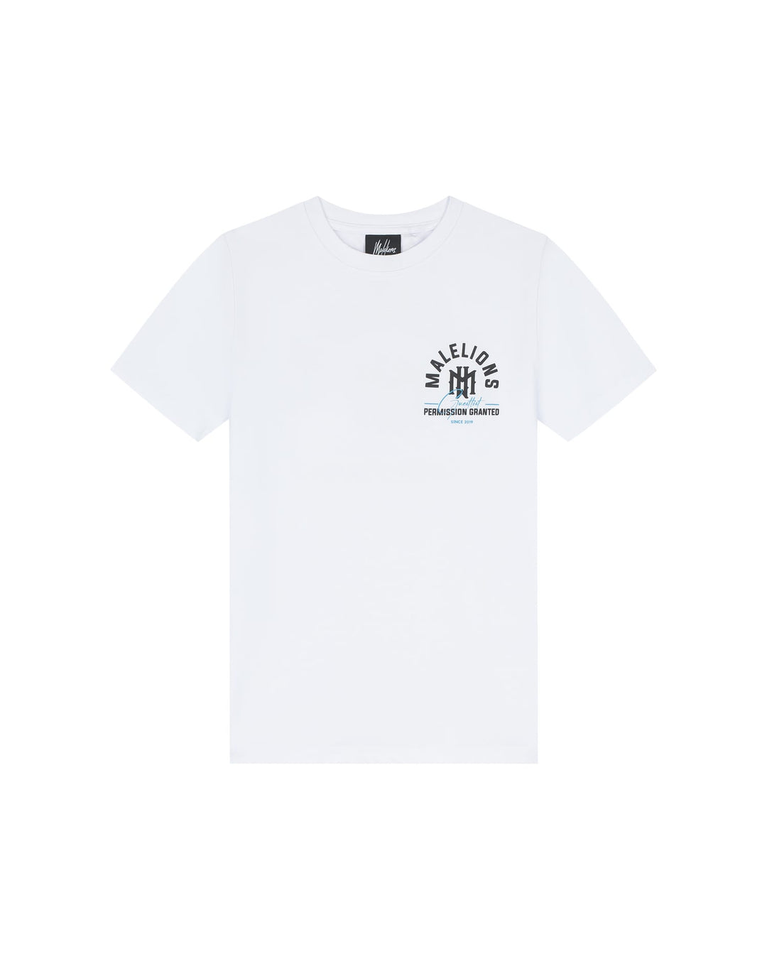 Malelions MJA30026039 T-shirt k/m jongens wit