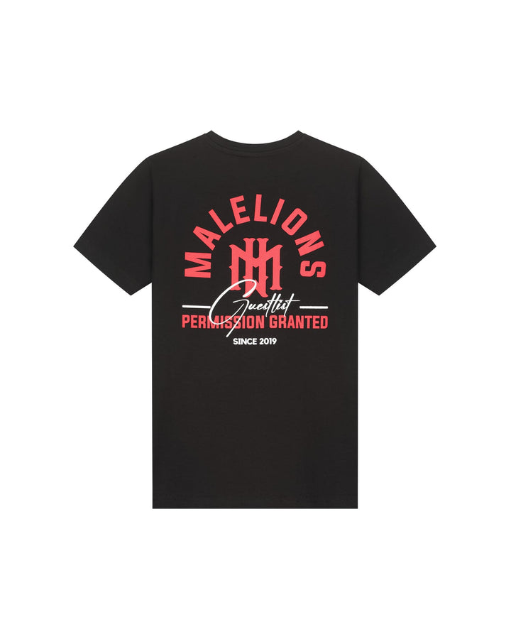 Malelions Boys T-shirt zwart – jongens