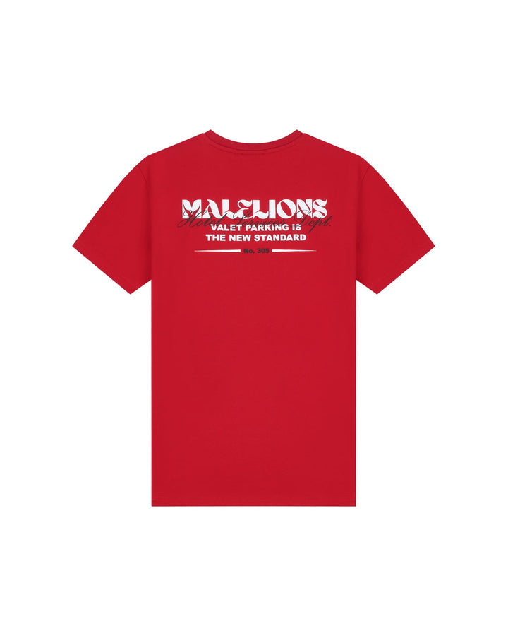 Malelions Boys T-shirt rood – jongens