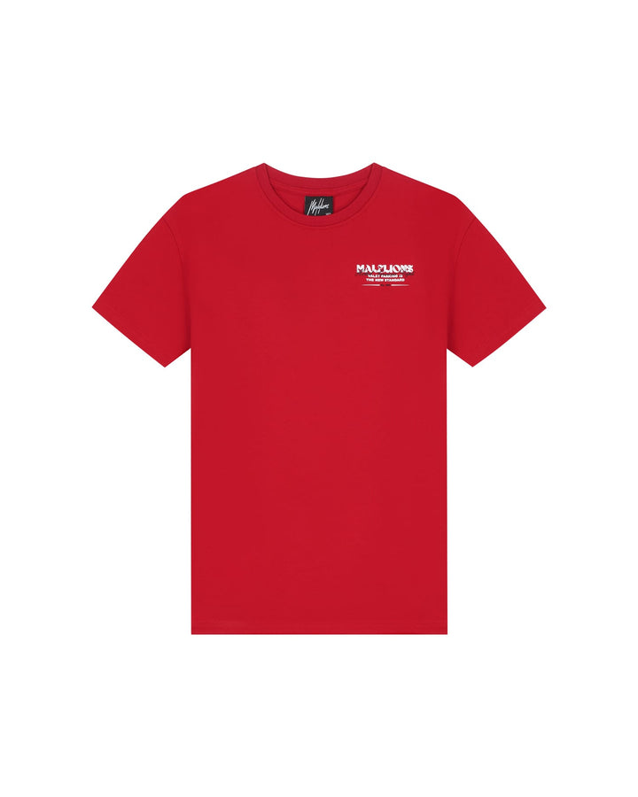 Malelions Boys T-shirt rood – jongens