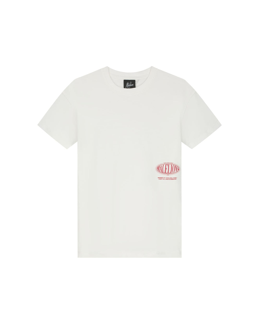 Malelions Boys T-shirt off-white – jongens
