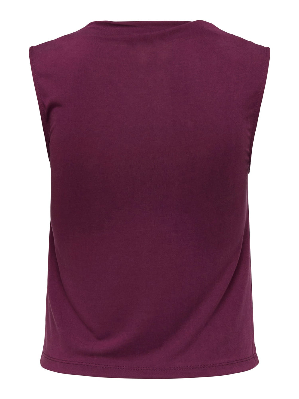 Only ONLHANNAH S/L Waterfall Top aubergine – dames singlet
