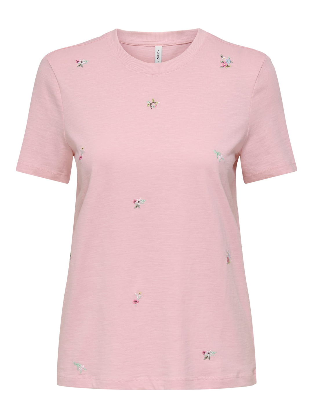 Only 15371671 Ketty t-shirt k/m dames roze