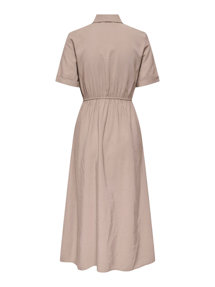 Only 15364144 Aris jurk maxi taupe – dames