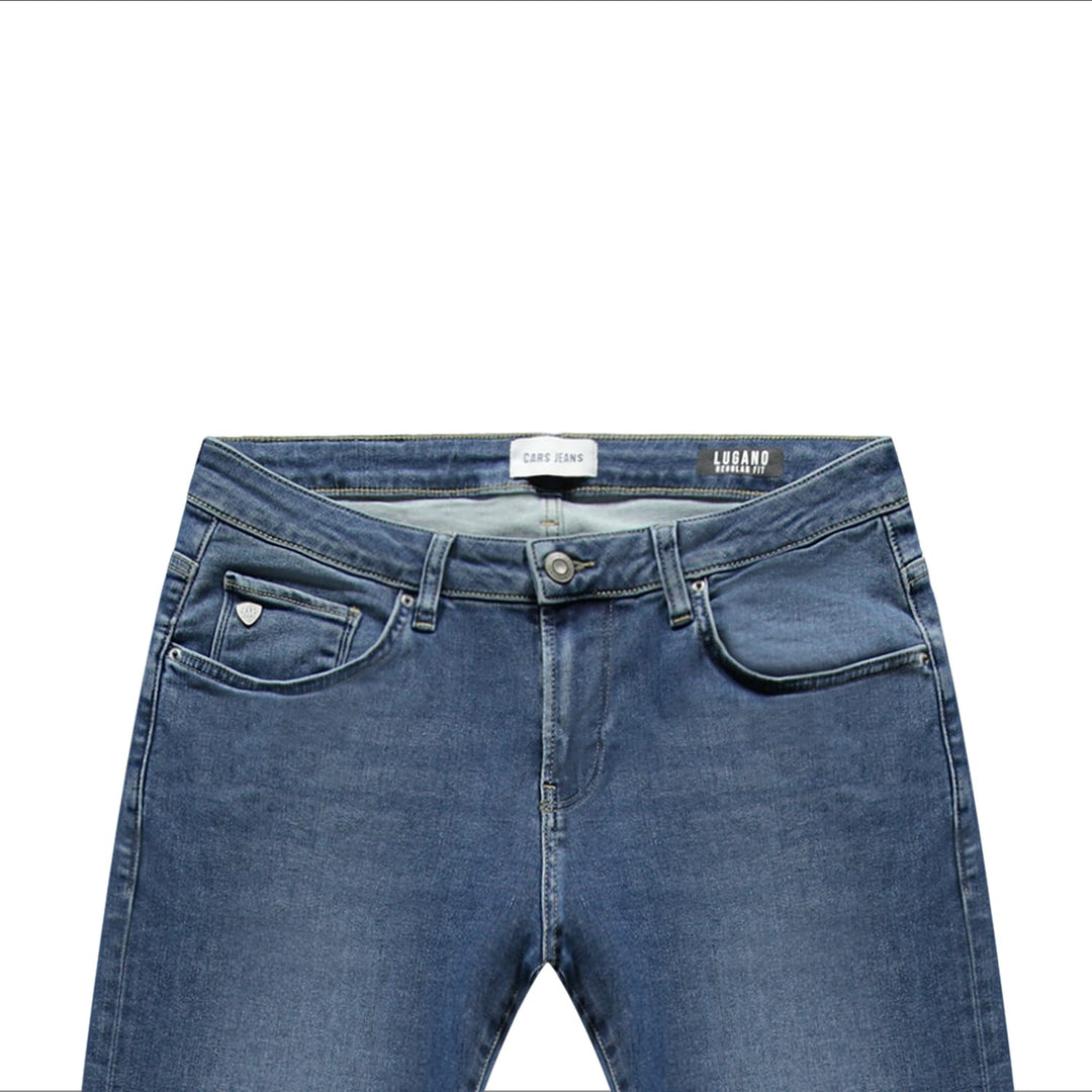 Cars men Lugano 34 jeans regular fit heren - blue denim - L34