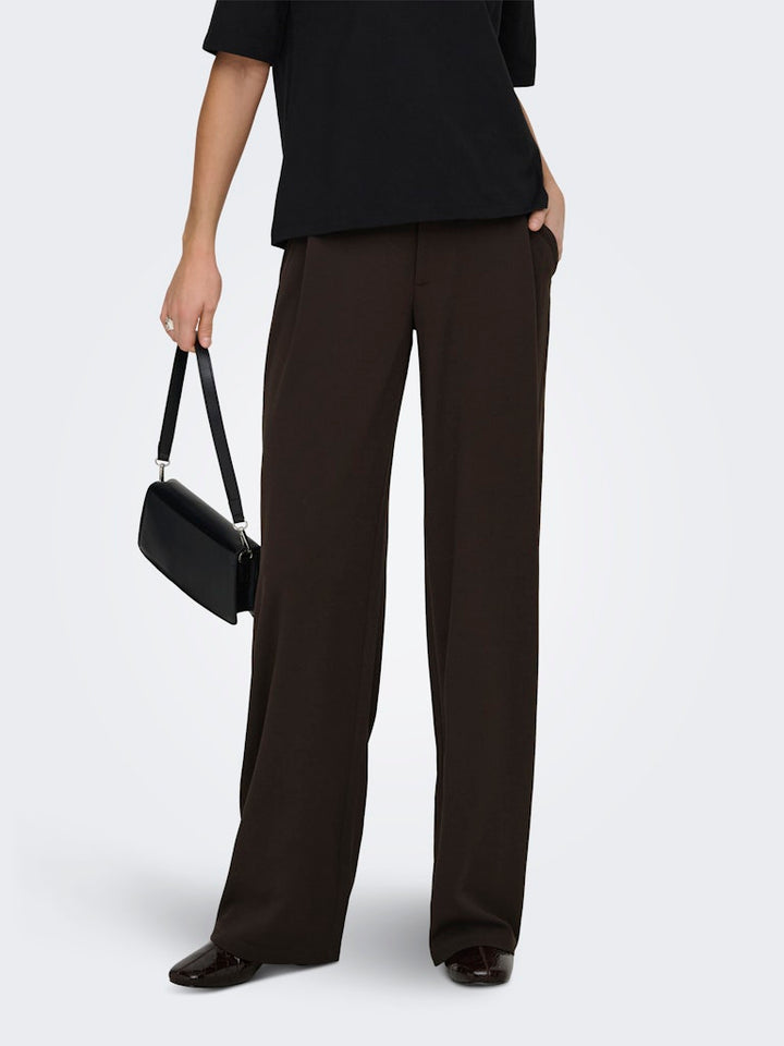 Jacqueline de Yong Geggo lange broek bruin – dames