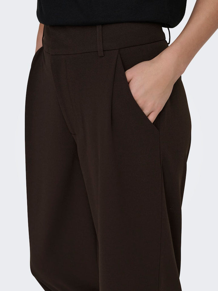 Jacqueline de Yong Geggo lange broek bruin – dames